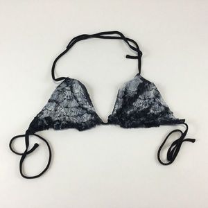 Lucky Ruffle String Bikini Top
